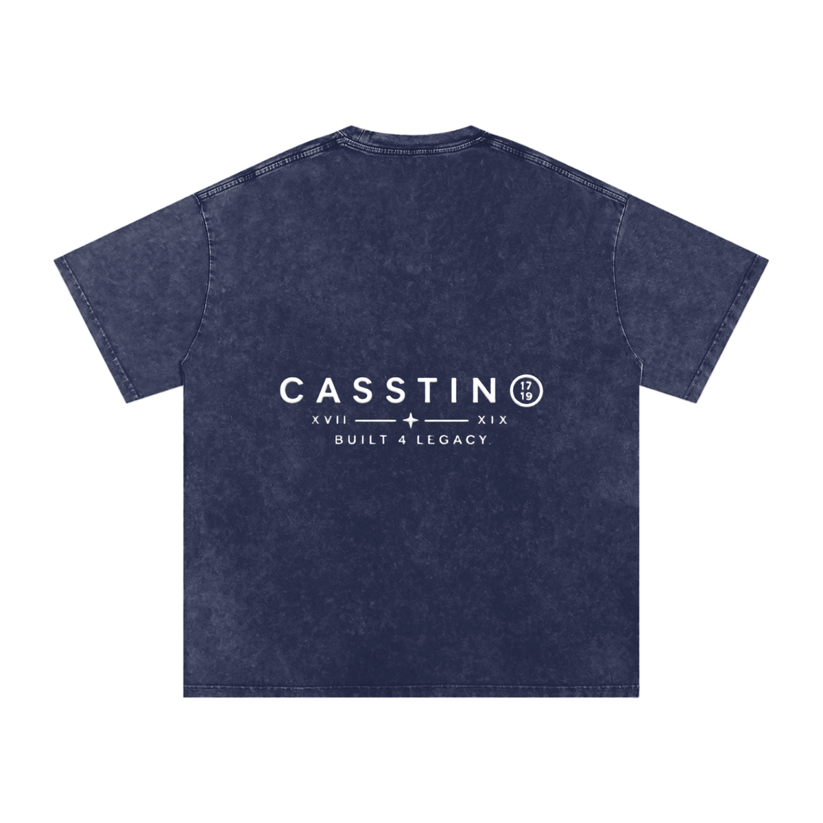 CASSTINO Snow Washed Oversized Cotton T-Shirt