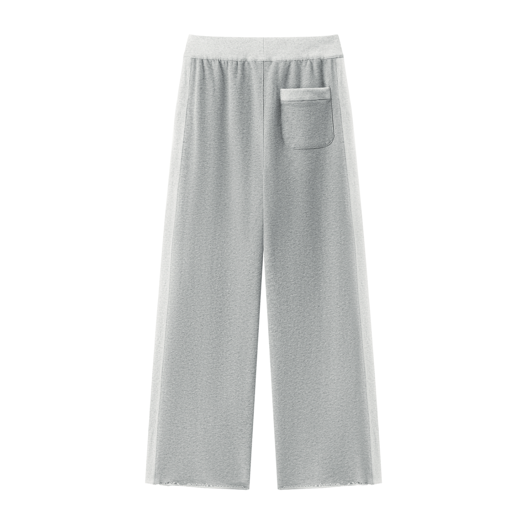 CASSTINO Women's Color Block Raw Hem Sweatpants