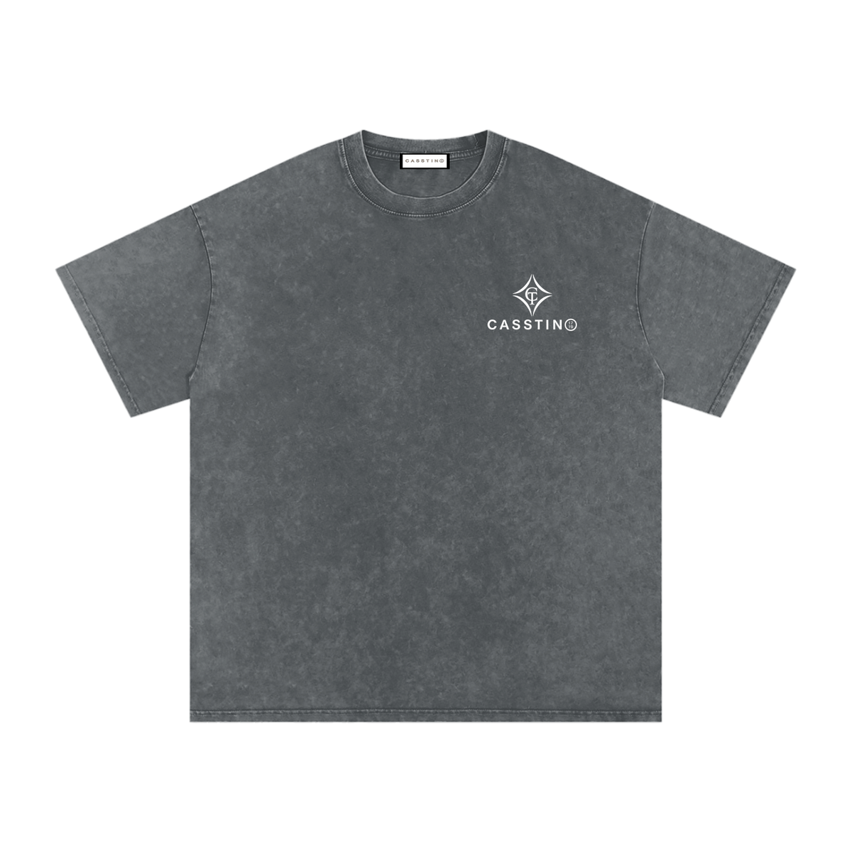 CASSTINO Snow Washed Oversized Cotton T-Shirt