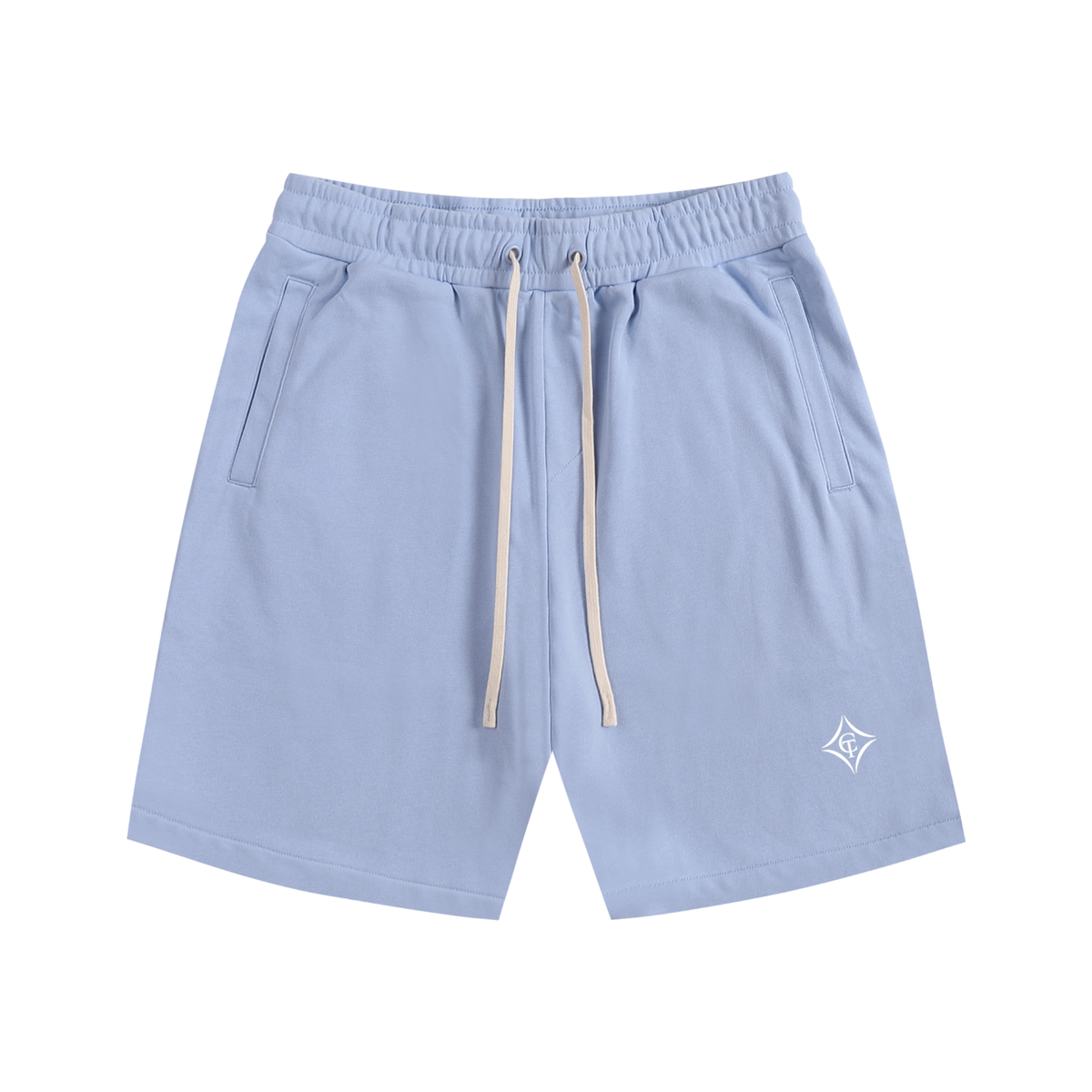 CASSTINO Mens Stringed Cotton Shorts