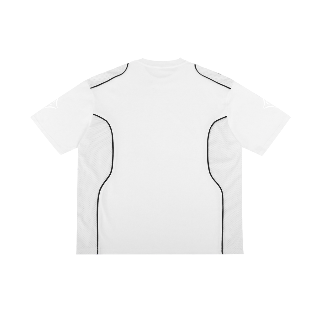 CASSTINO Mens Contrast Piped Panel T-Shirt
