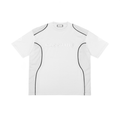 CASSTINO Mens Contrast Piped Panel T-Shirt