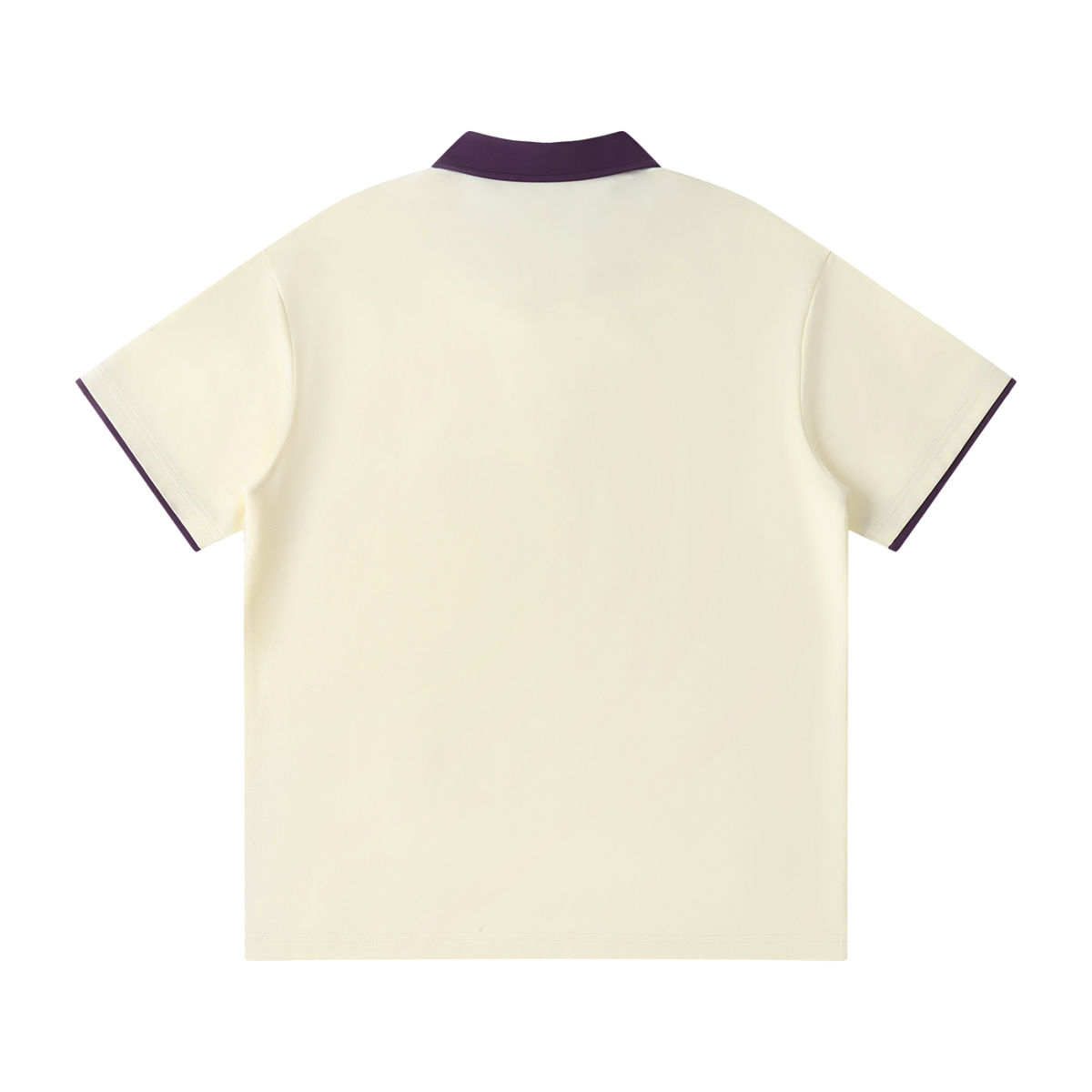 CASSTINO Mens Contrast Collar Raglan Polo Shirt
