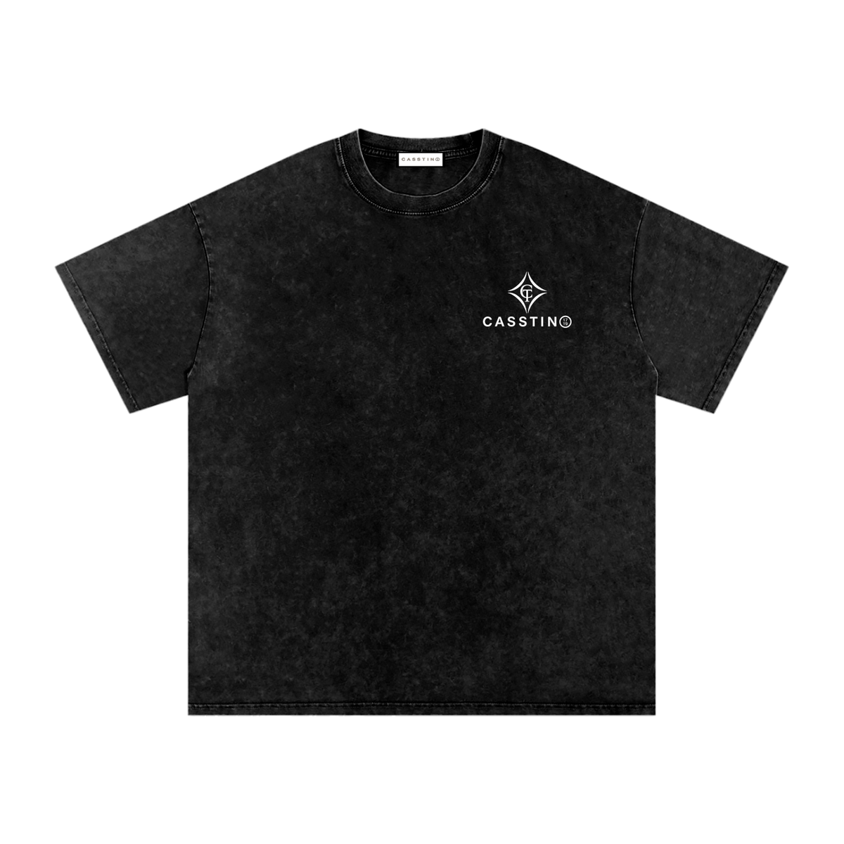CASSTINO Snow Washed Oversized Cotton T-Shirt