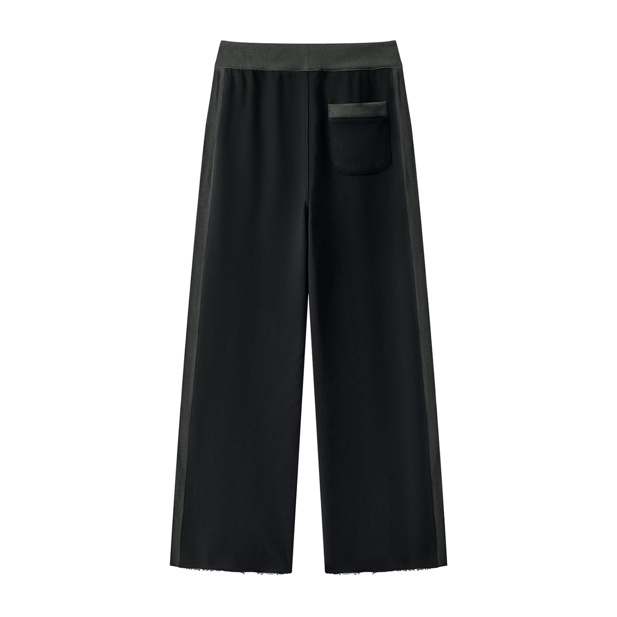 CASSTINO Women's Color Block Raw Hem Sweatpants
