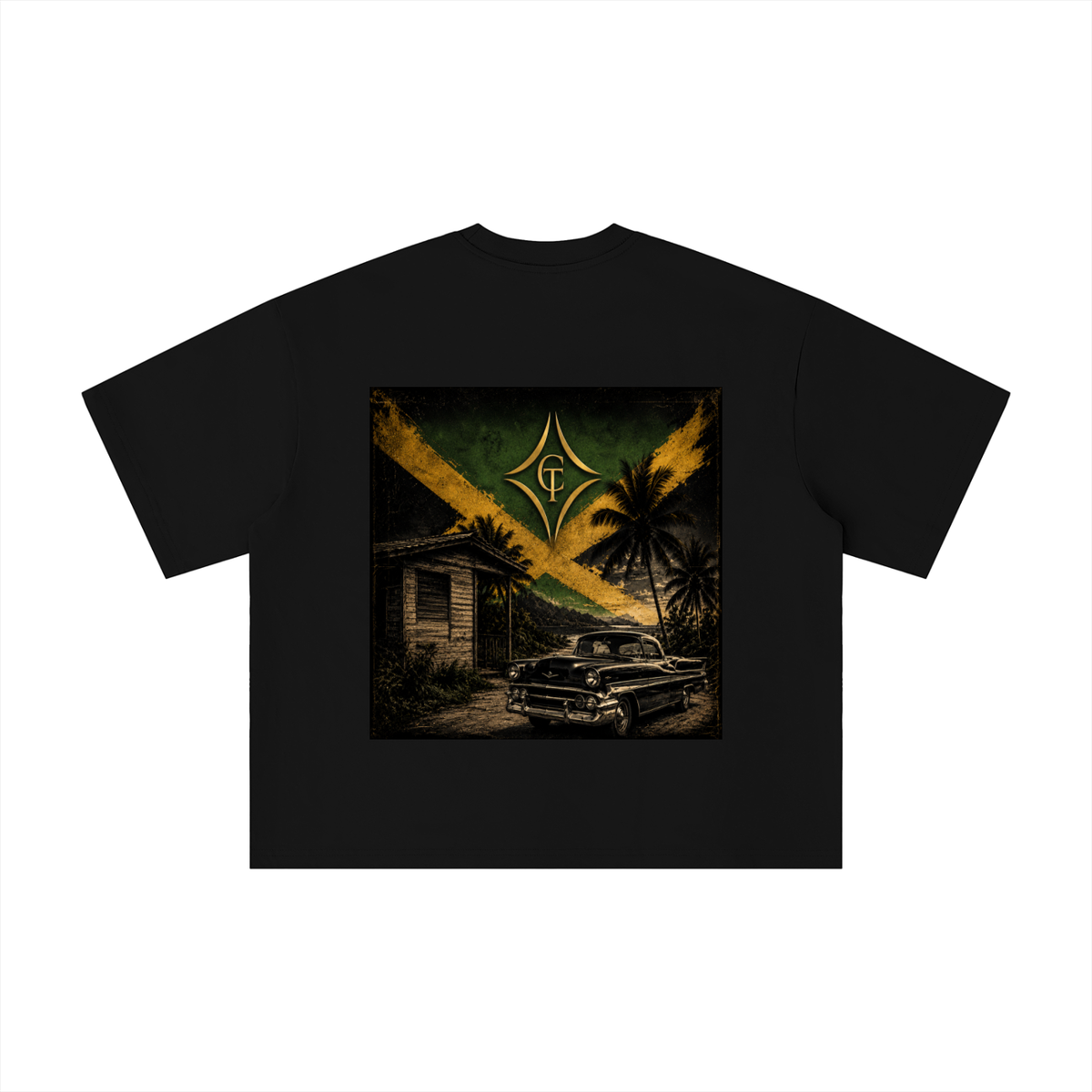 CASSTINO Jamaica Boxy Oversized T-Shirt