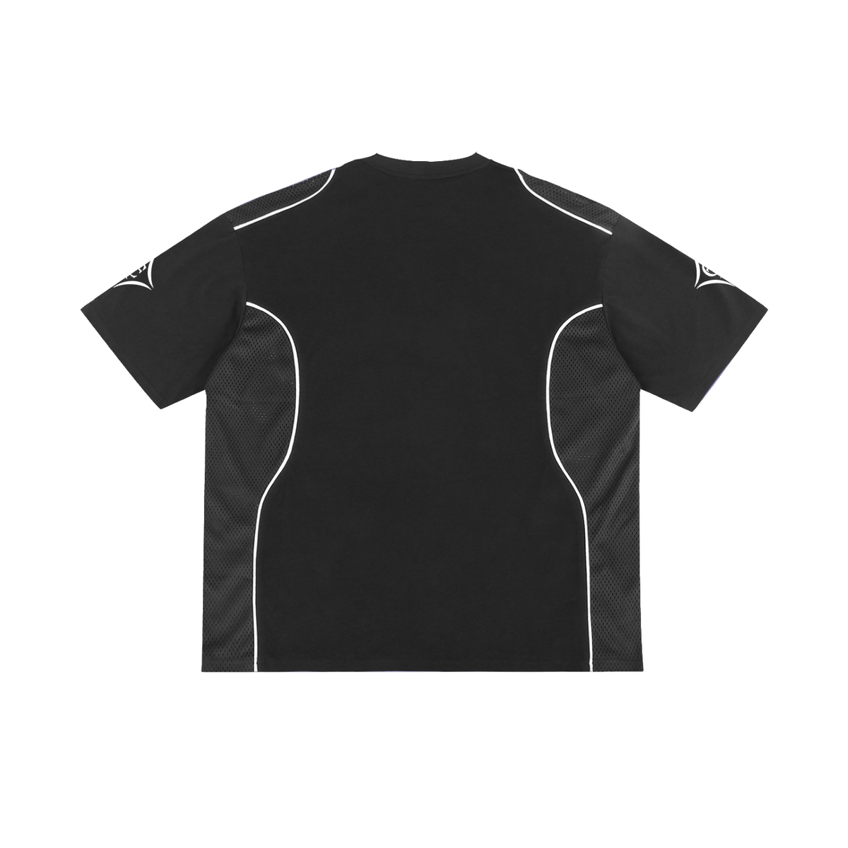 CASSTINO Mens Contrast Piped Panel T-Shirt